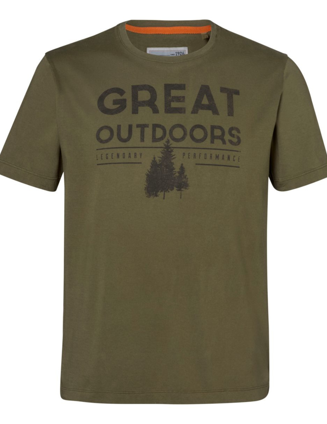 T-SHIRT OUTDOORS OLIVE