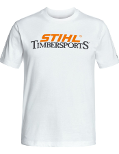 T-SHIRT TIMBERSPORTS BLANC