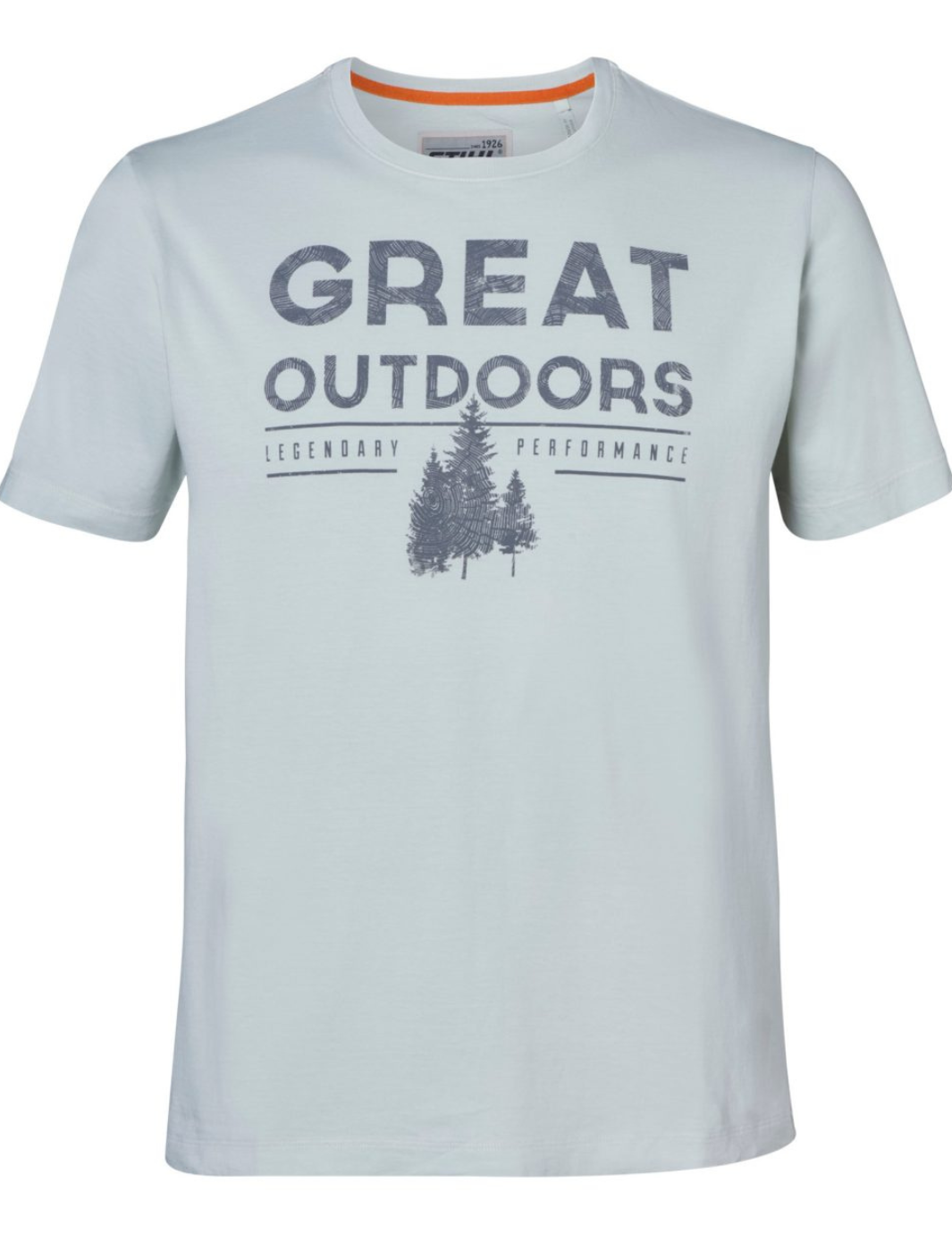 T-SHIRT OUTDOORS GRIS #SA