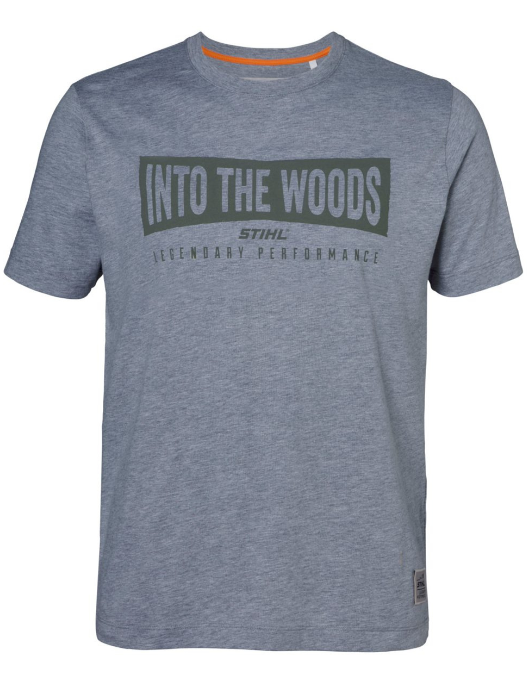 T-SHIRT WOODS GRIS